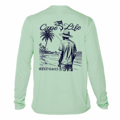 Reel Days Fishing Sun Shirt - UPF50 Dryfit Graphic Tee