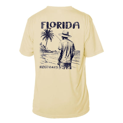 Reel Days Fishing Sun Shirt UPF50 - Florida or Custom Location