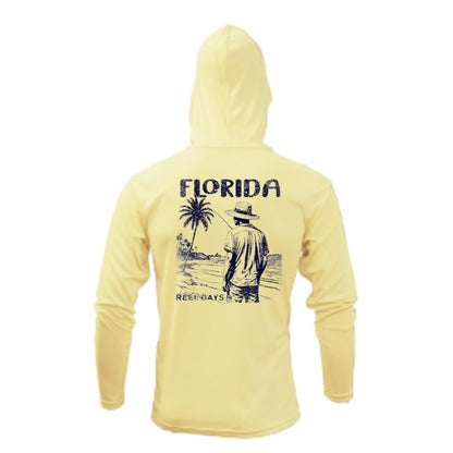 Reel Days Fishing Sun Shirt UPF50 - Florida or Custom Location