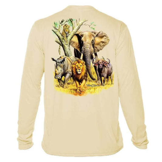 Elephant Safari UPF50 Sun Shirt - No Location or Custom