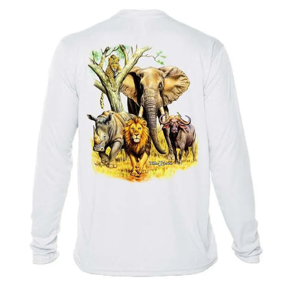 Elephant Safari UPF50 Sun Shirt - No Location or Custom