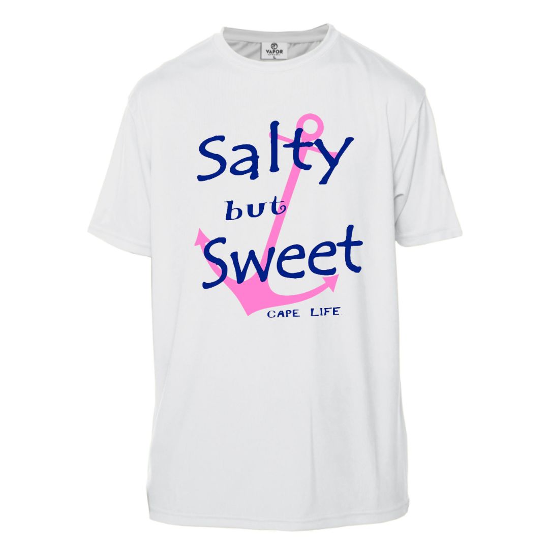 Salty But Sweet Adult Sun Shirt - UPF50 Sun Protection Unisex Graphic Tee