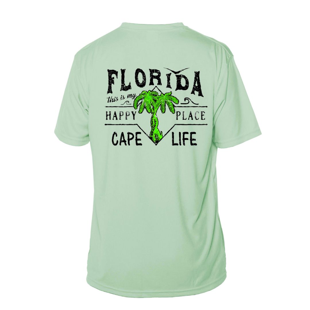 Happy Place Sun Shirt - UPF50 Sun Protection Graphic Tee