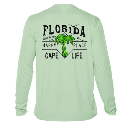 Happy Place Sun Shirt - UPF50 Sun Protection Graphic Tee