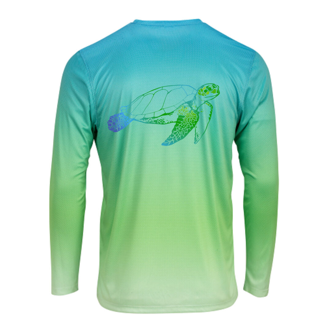 Sea Turtle Sun Shirt UPF50 - No Location or Custom Location