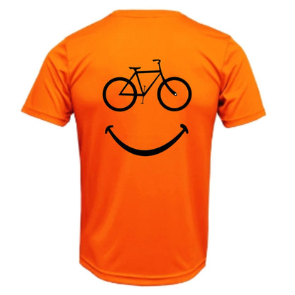 Smiley Bike Sun Shirt - UPF50 Sun Protection Bicycle Shirt