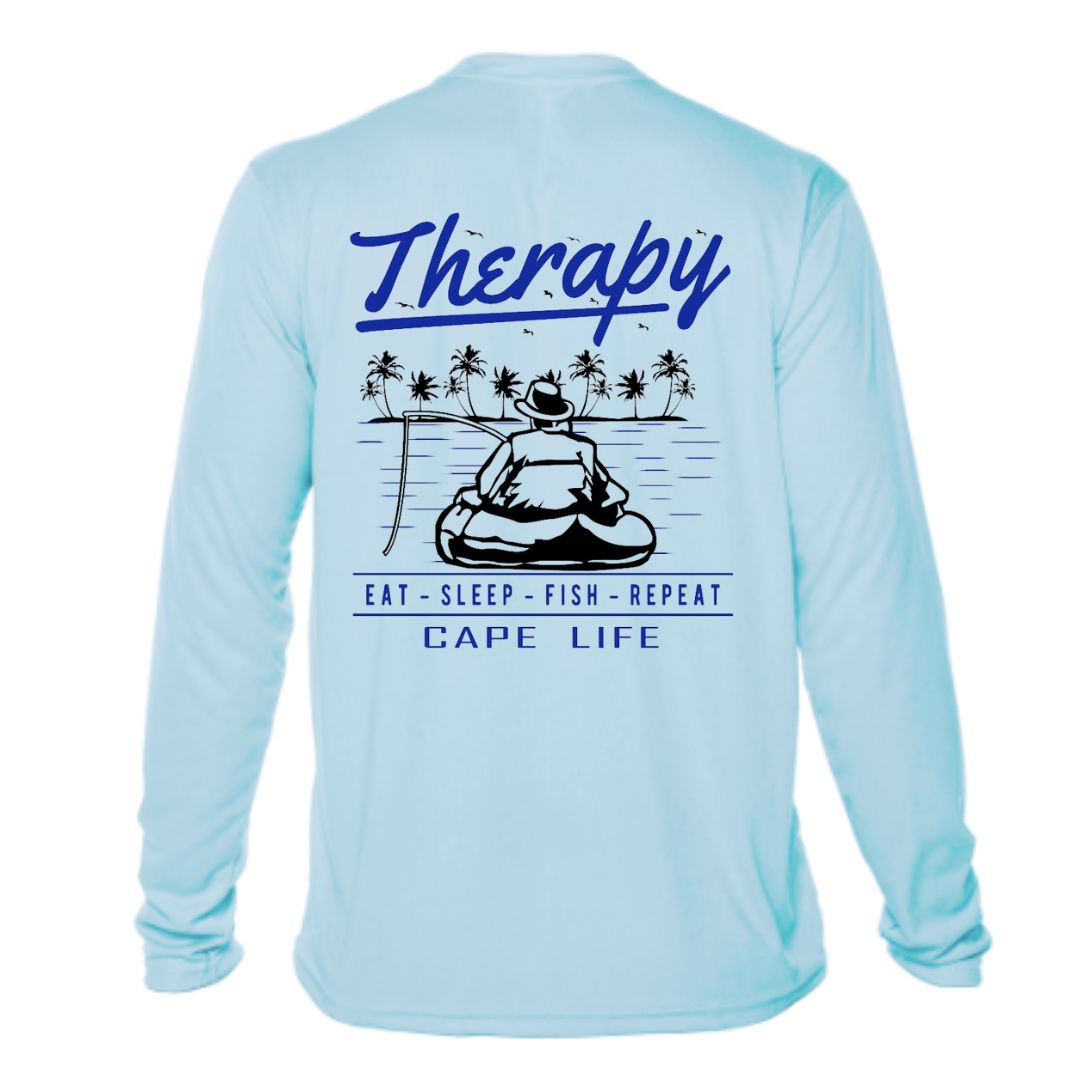 Therapy Sun Shirt - UPF50 Sun Protection Fishing Therapy Shirt