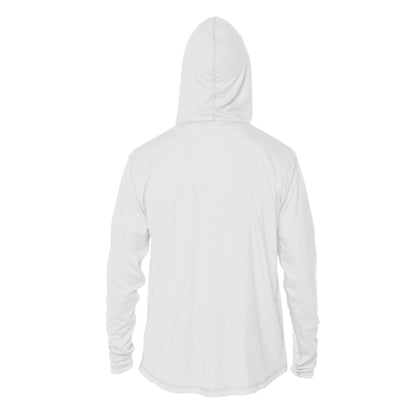 Blank UV Hoodie - Adult Long-Sleeve UPF50 Hooded Sun Shirt