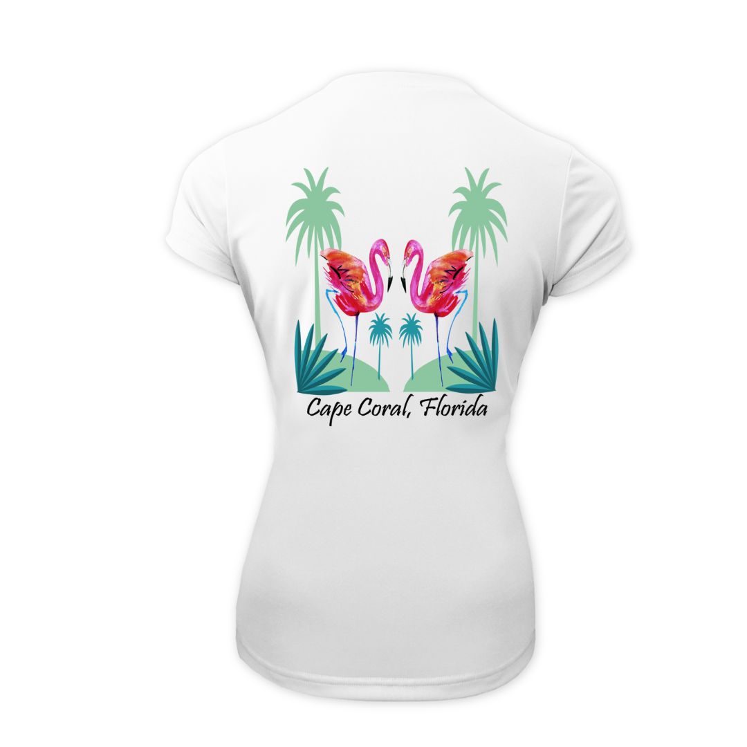 Flamingo Sun Shirt - Women's UPF50 Sun Protection Shirt