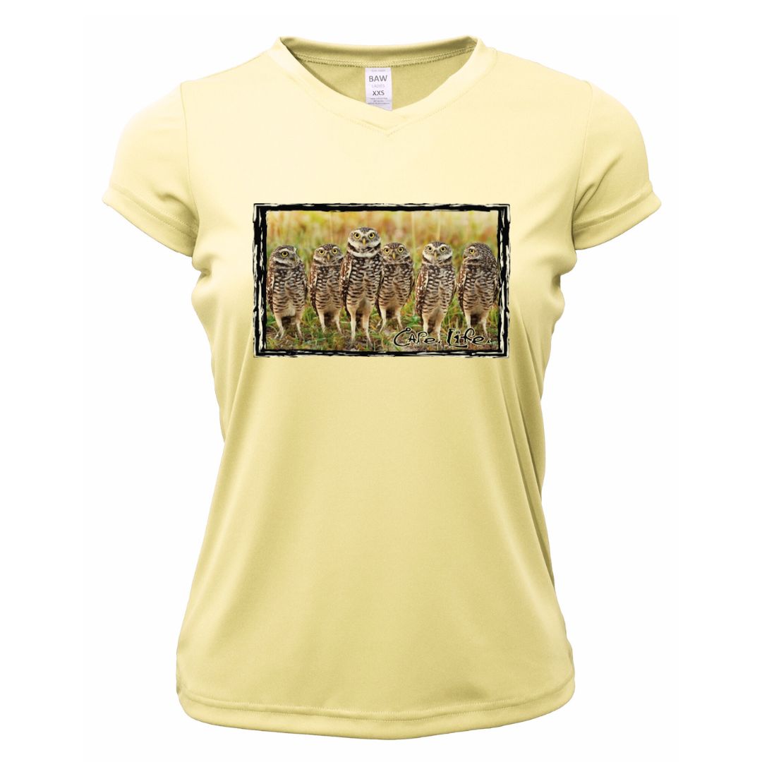 Burrowing Owls Sun Shirt - UPF50 Sun Protection Women's Shirt