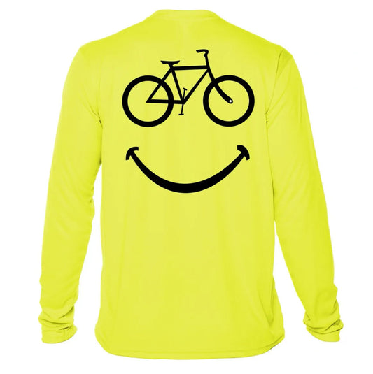 Smiley Bike Sun Shirt - UPF50 Sun Protection Bicycle Shirt